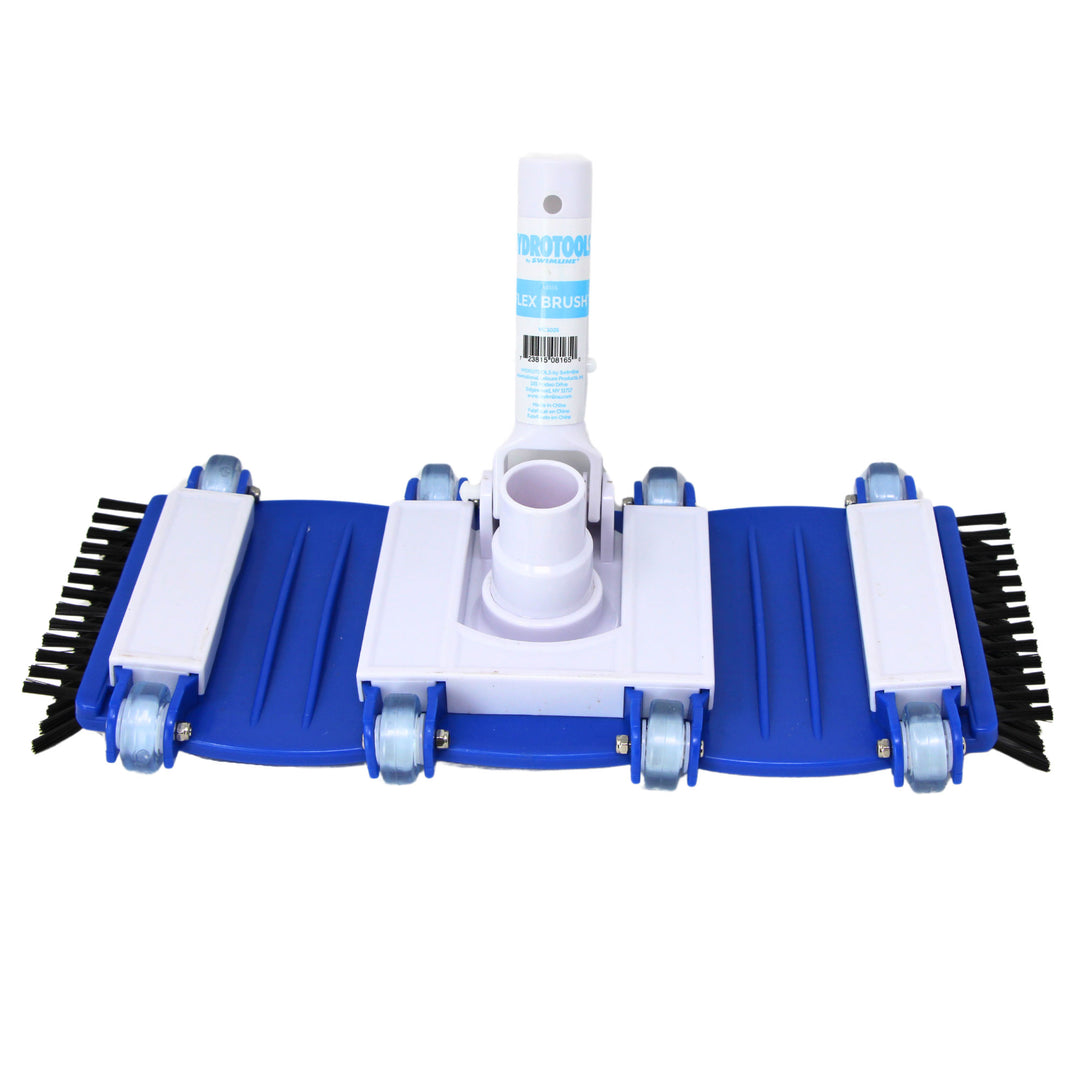 Swimline HydroTools 8165 Swimming Pool Flexible Weighted Vacuum Head w/ Brushes