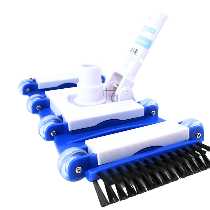 Swimline HydroTools 8165 Swimming Pool Flexible Weighted Vacuum Head w/ Brushes