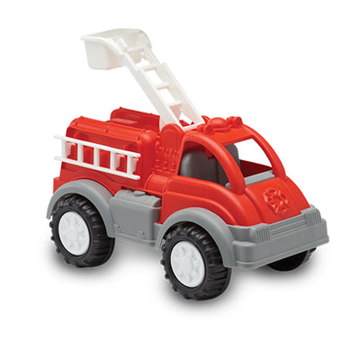 American Plastic Toys Gigantic Fire Truck, Ladder & Extendable Bucket (Used) - VMInnovations