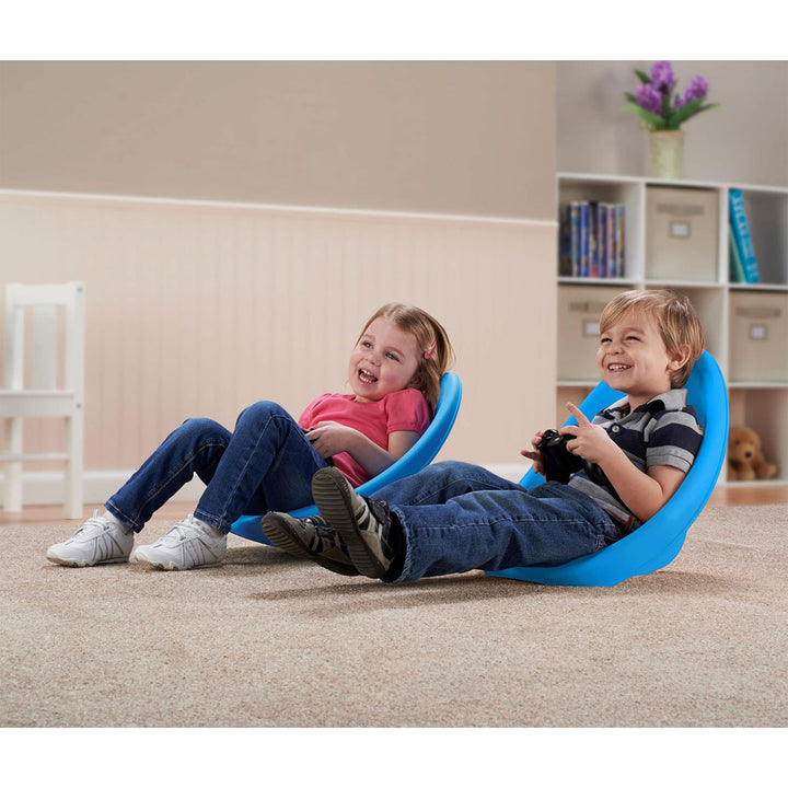 American Plastic Toys 4Pk Scoop Rocker, Durable Egg-Shaped Kids Chair,(Open Box)