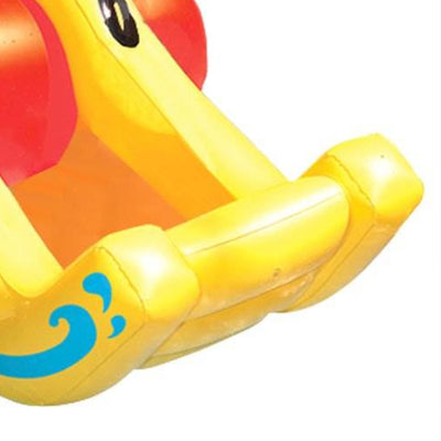 Swimline Sea-Saw Water Rocker Inflatable 2 Person Pool Float, Yellow (For Parts)