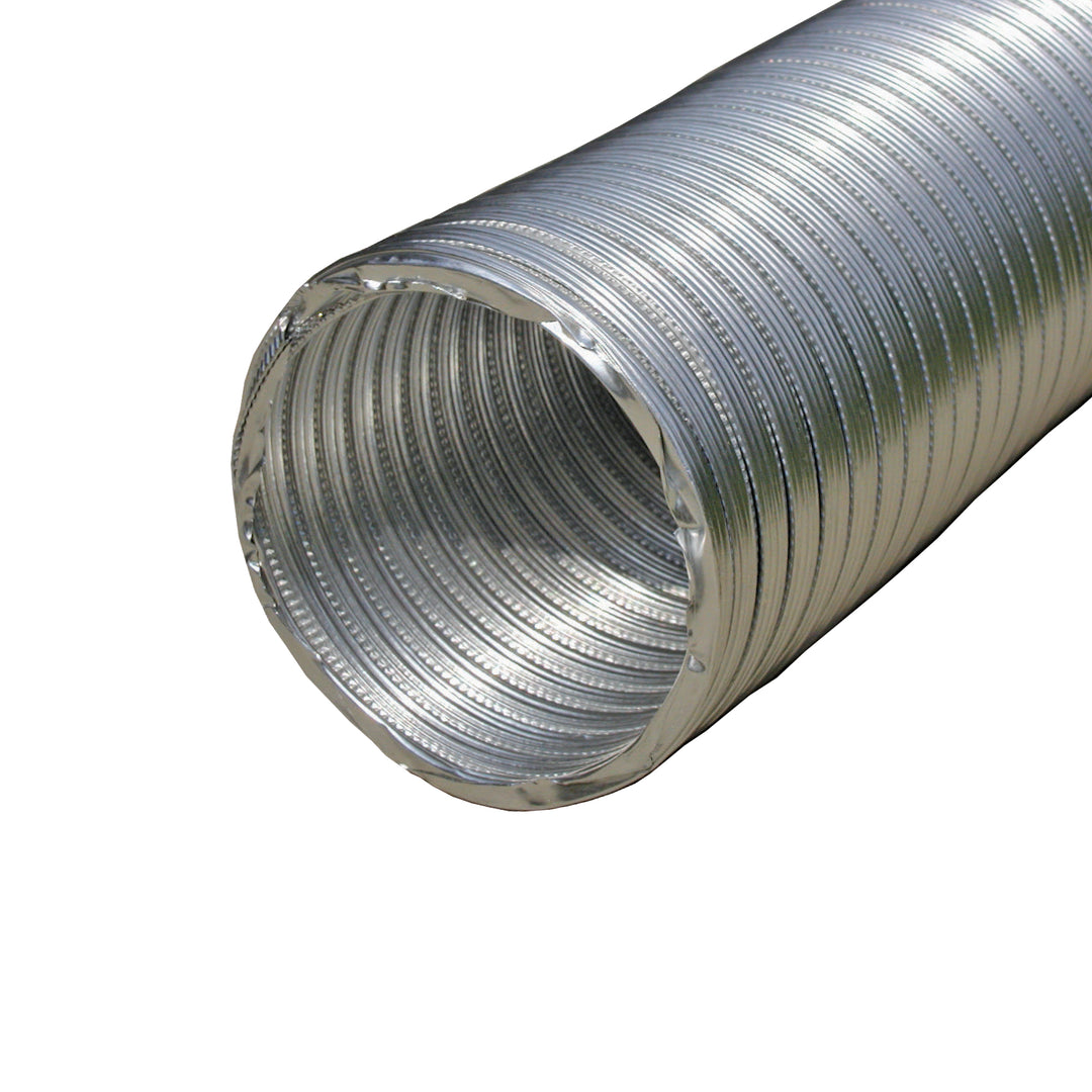 Builder's Best 4" x 6' Snap-Lock Semi-Rigid Pipe with Male and Female Fittings