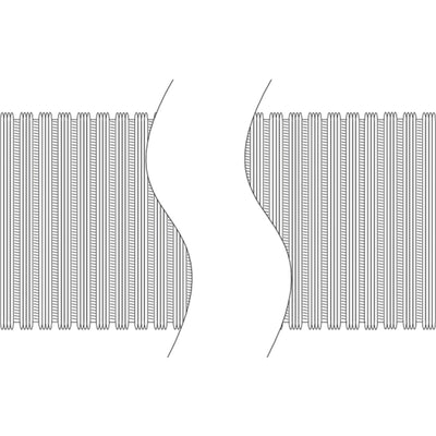 Builder’s Best V220 Semi-Rigid Aluminum Dryer Vent Duct with 2 Clamps, 4" x 8' - VMInnovations