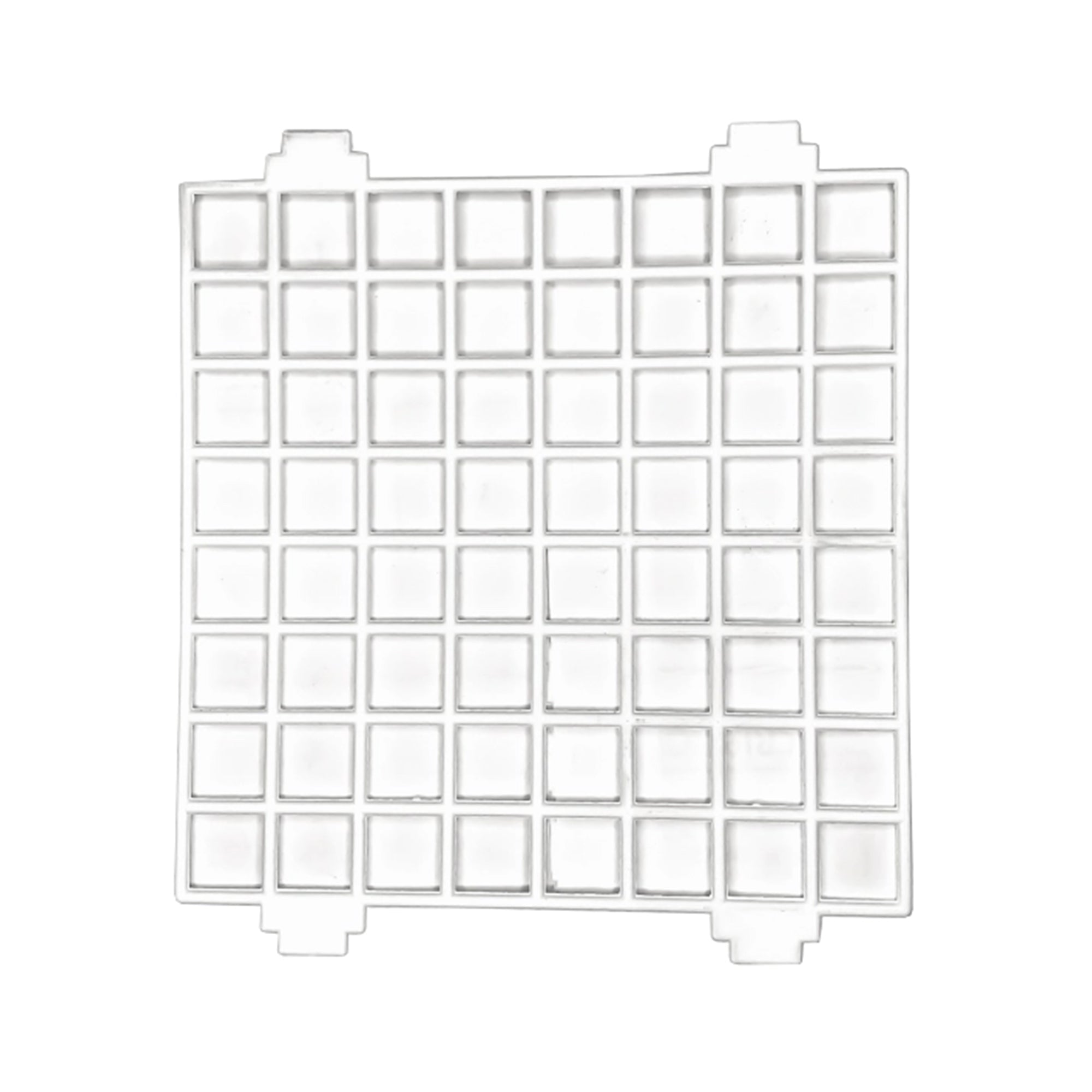 Builder's Best PWM622 4" Plastic Exhaust Vent Hood with Snap-In 1/2" Grid, White - VMInnovations