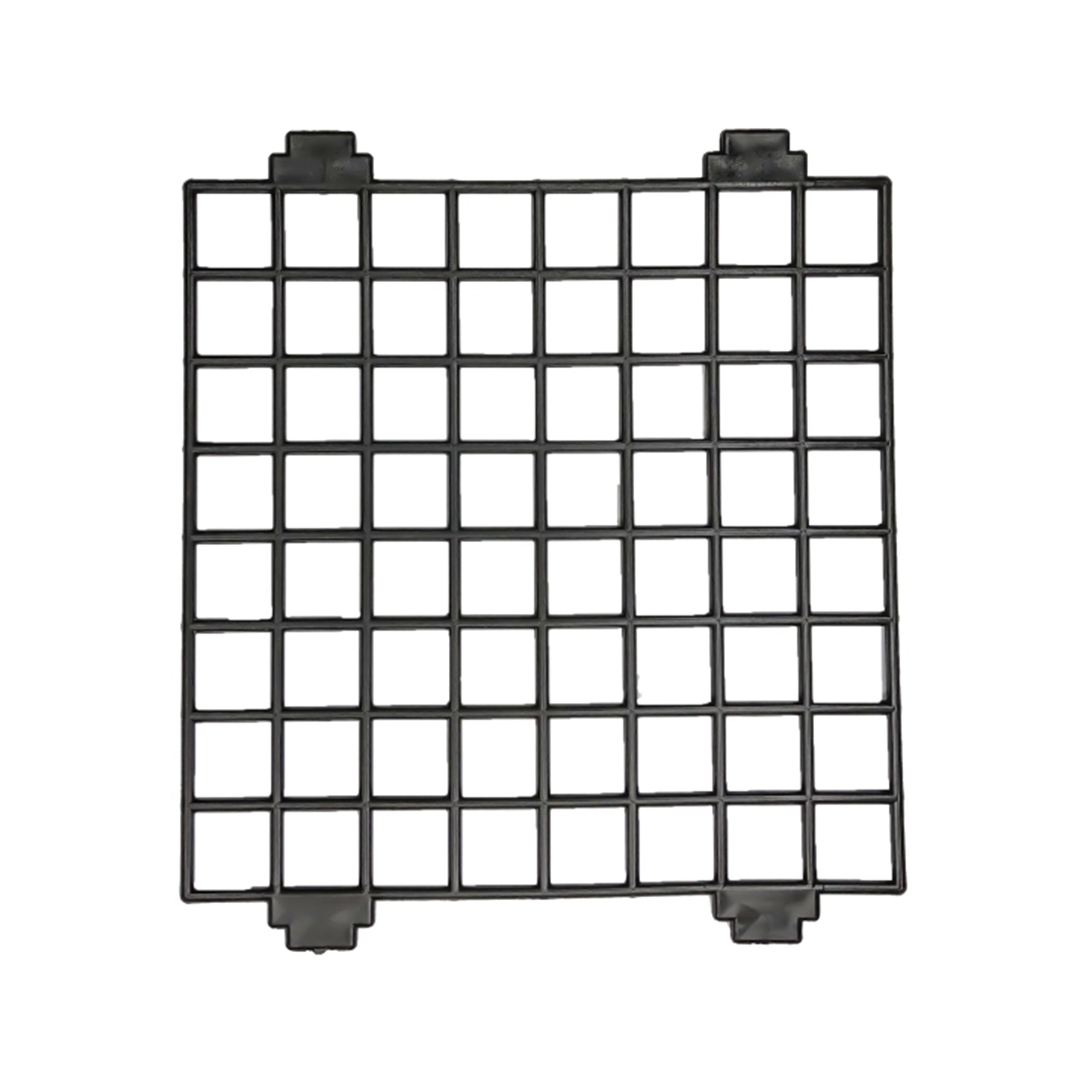 Builder's Best PWM622 4" Plastic Exhaust Vent Hood with Snap-In 1/2" Grid, White - VMInnovations