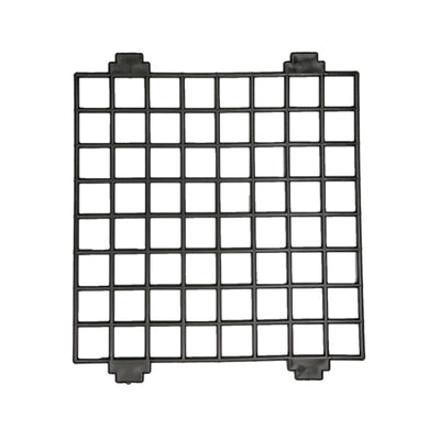 Builder's Best PWM622 4" Plastic Exhaust Vent Hood with Snap-In 1/2" Grid, White - VMInnovations