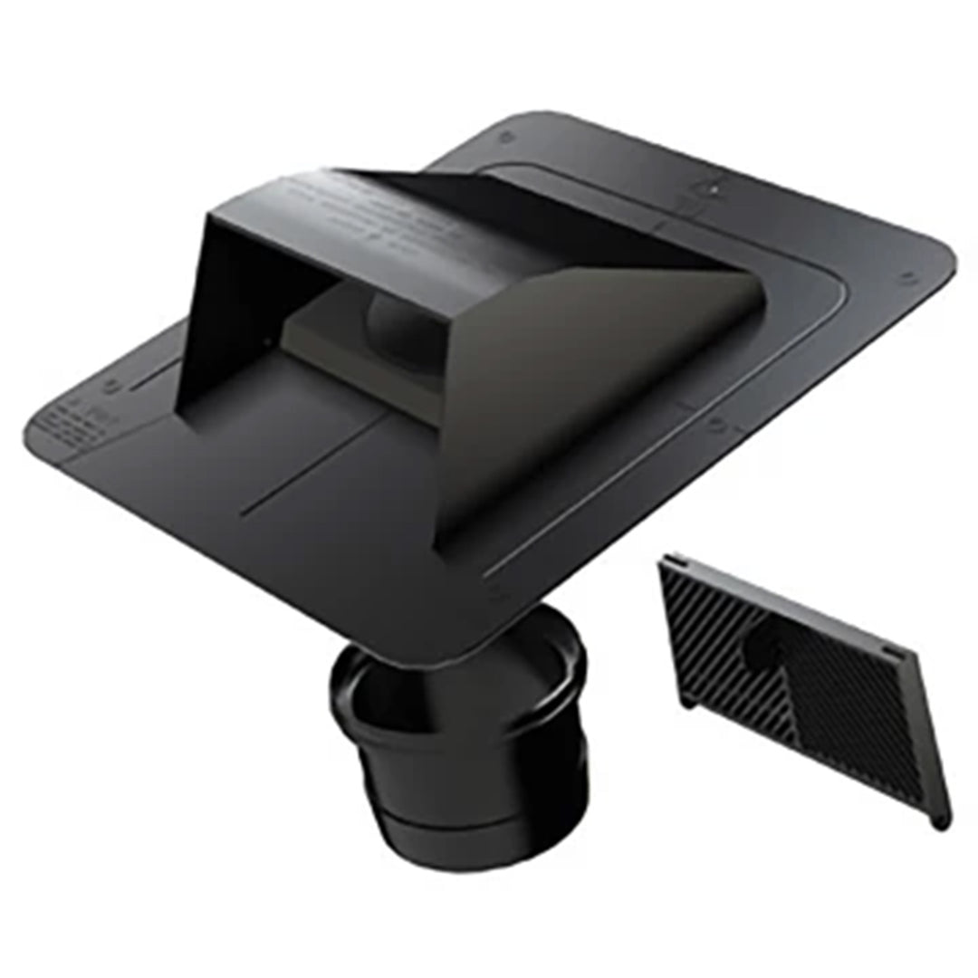 Builder’s Best 4-Inch Duraflo Roof Cap Dryer Exhaust Vent for Bathroom Fan