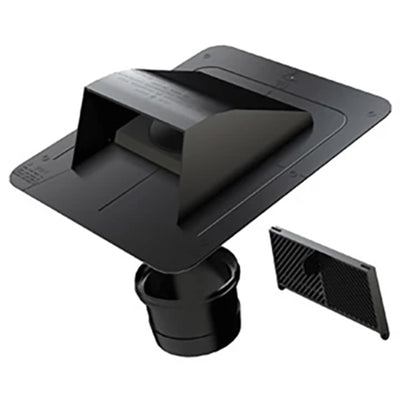 Builder’s Best 4-Inch Duraflo Roof Cap Dryer Exhaust Vent for Bathroom Fan - VMInnovations
