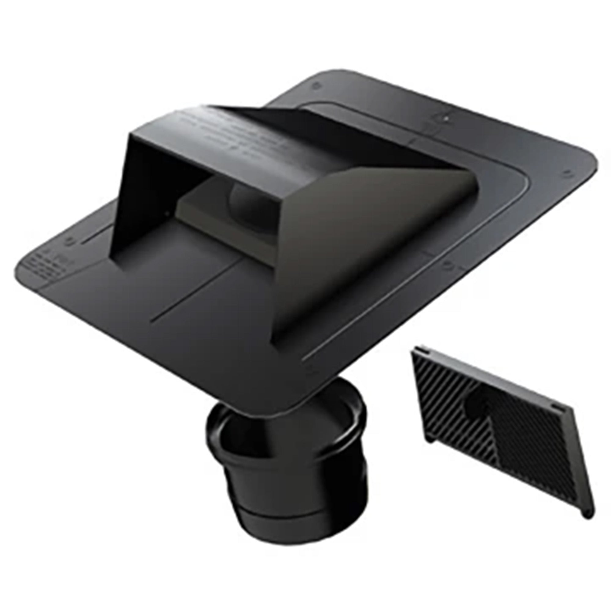 Builder’s Best 4-Inch Duraflo Roof Cap Dryer Exhaust Vent for Bathroom Fan - VMInnovations