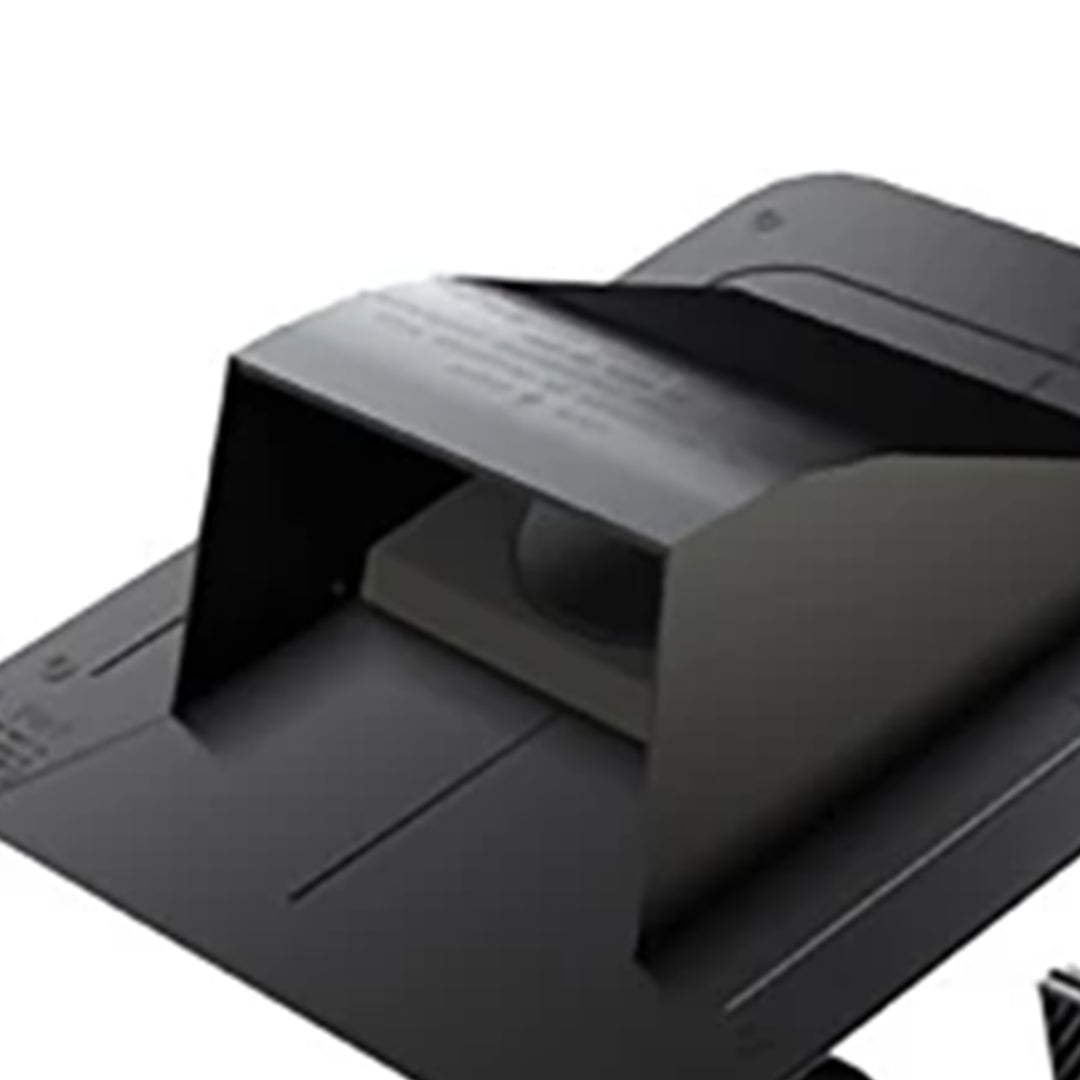 Builder's Best 4-Inch Diameter Galvanized Roof Cap, Flush with Flapper Screen