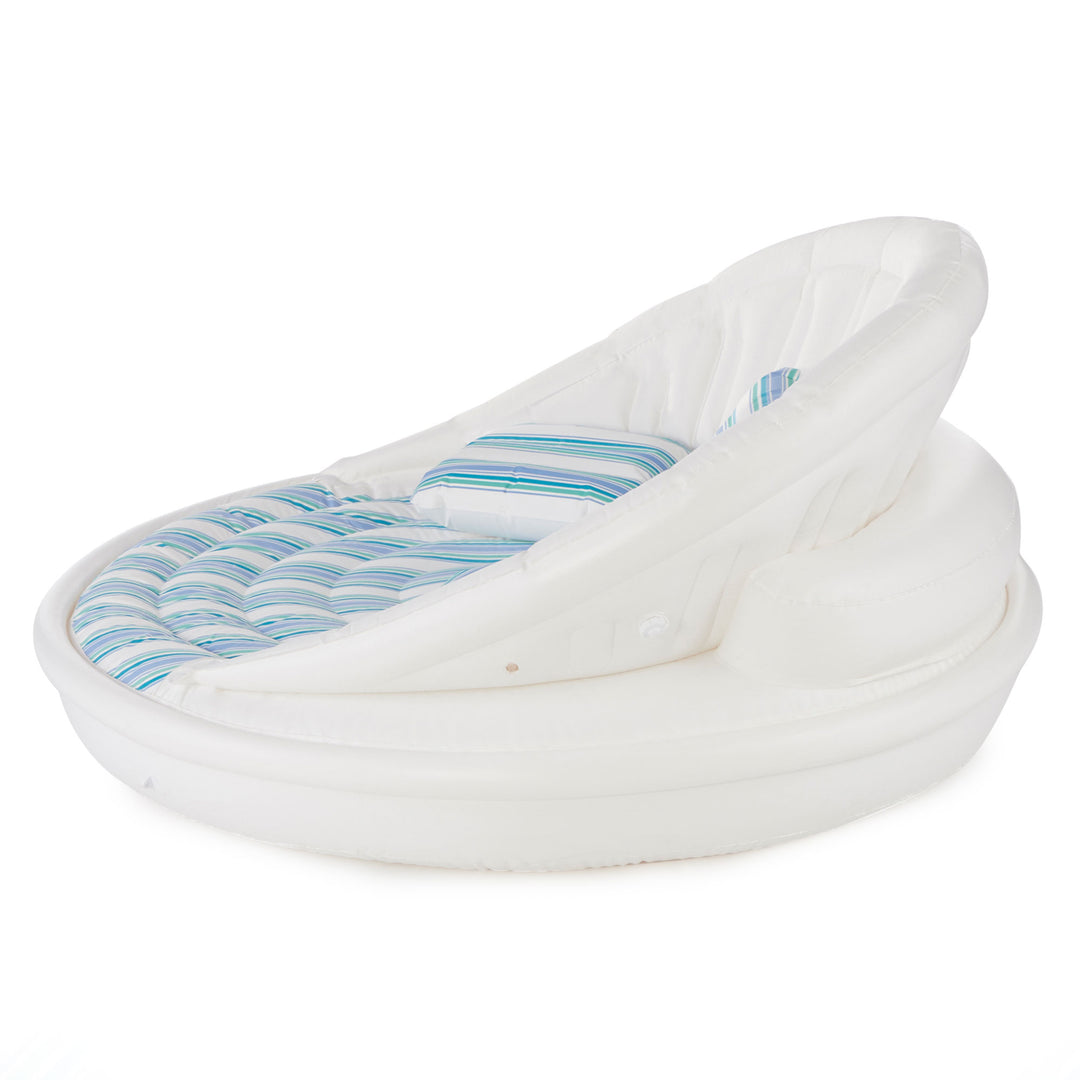 Swimline Solstice Inflatable 3-Person AquaSofa Float With Pump (Open Box) - VMInnovations