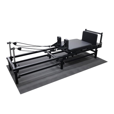 Foldable Pilates Reformer Machine w/ Adjustable Heights & Jump Board (Open Box)