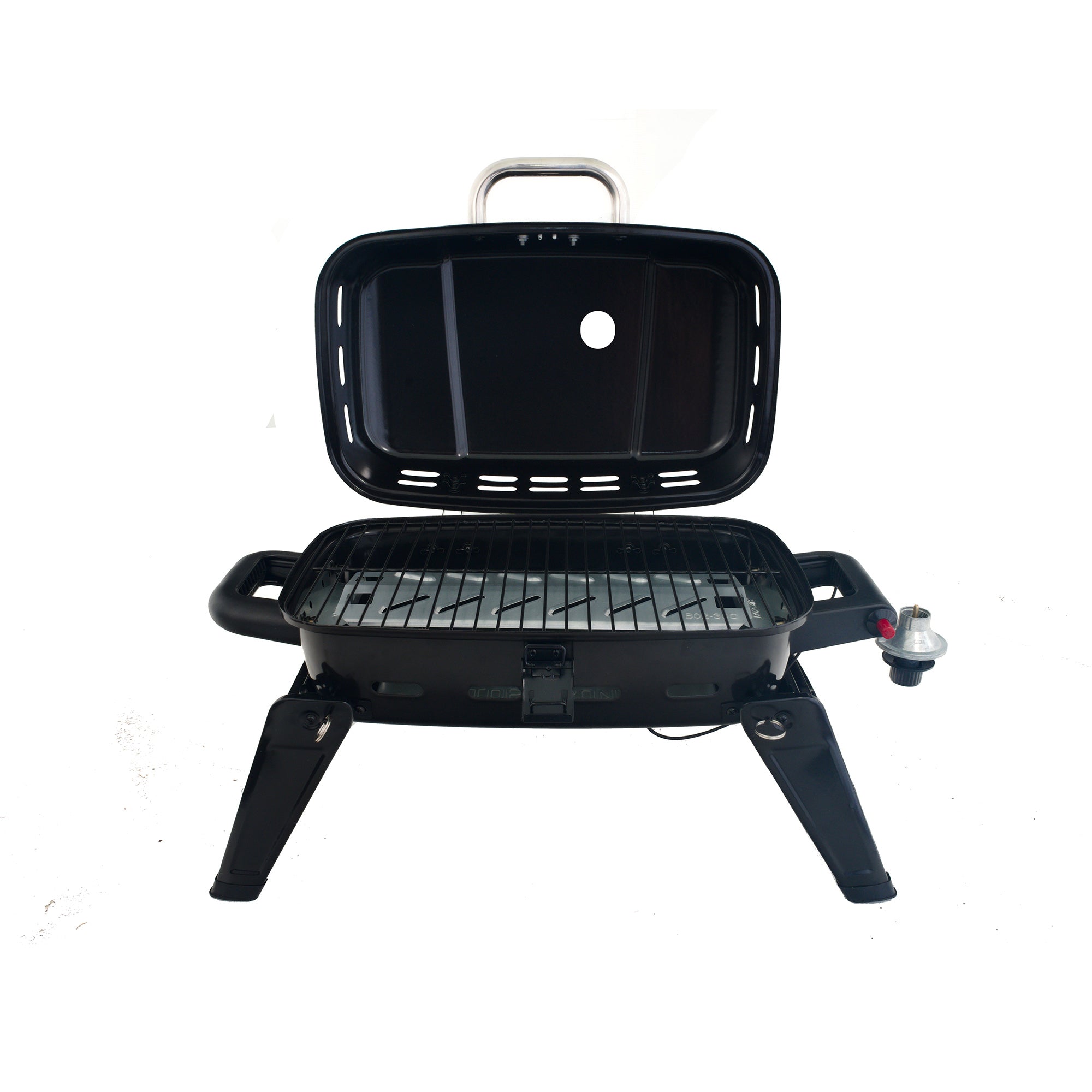 Grill Boss 1 Burner Portable Gas Grill, Propane Tabletop for Outdoor Cooking (Used)