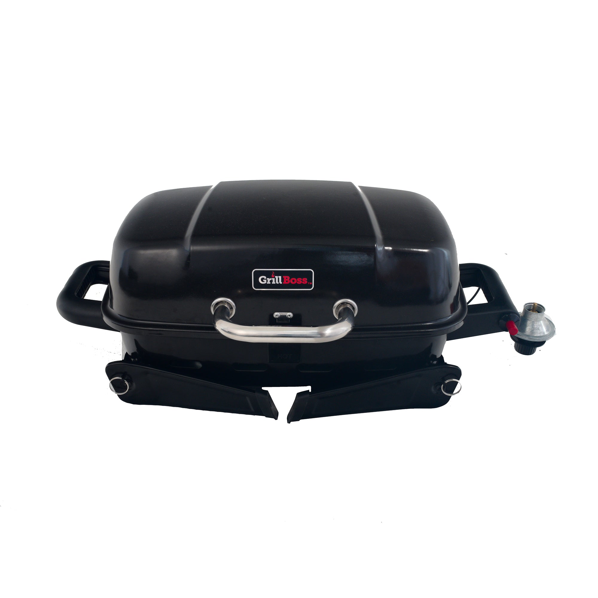 Grill Boss 1 Burner Portable Gas Grill, Propane Tabletop for Outdoor Cooking (Used)