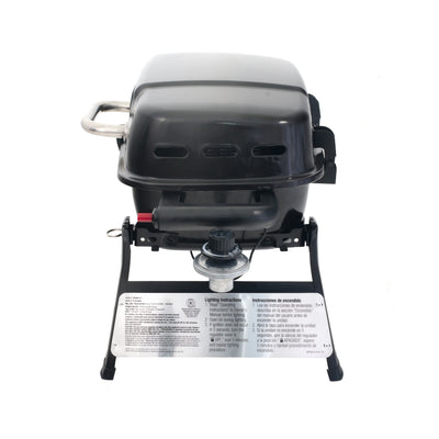 Grill Boss 1 Burner Portable Gas Grill, Propane Tabletop for Outdoor Cooking (Used)