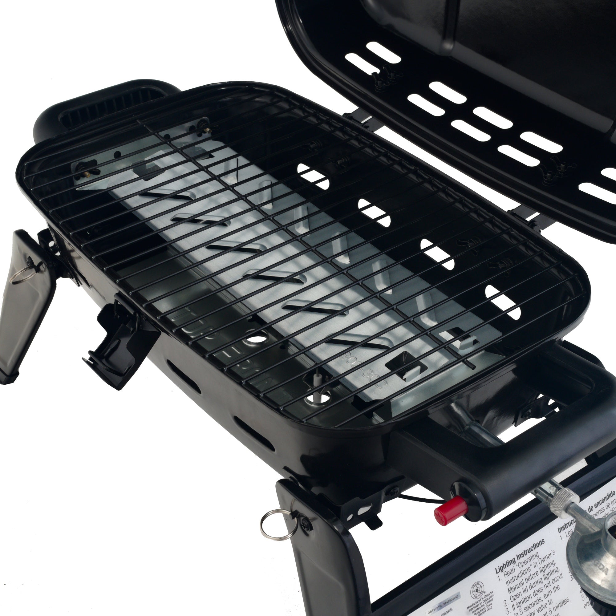 Grill Boss 1 Burner Portable Gas Grill, Propane Tabletop for Outdoor Cooking (Used)
