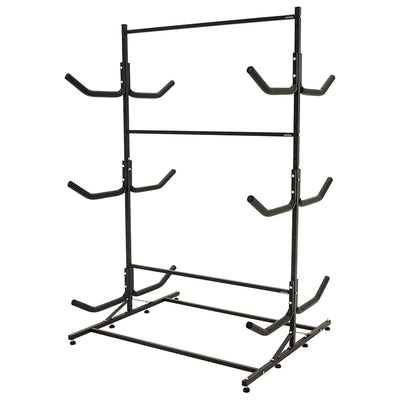 Elevate Outdoor Double-Sided Freestanding Storage Rack for 6 Kayaks (Open Box)