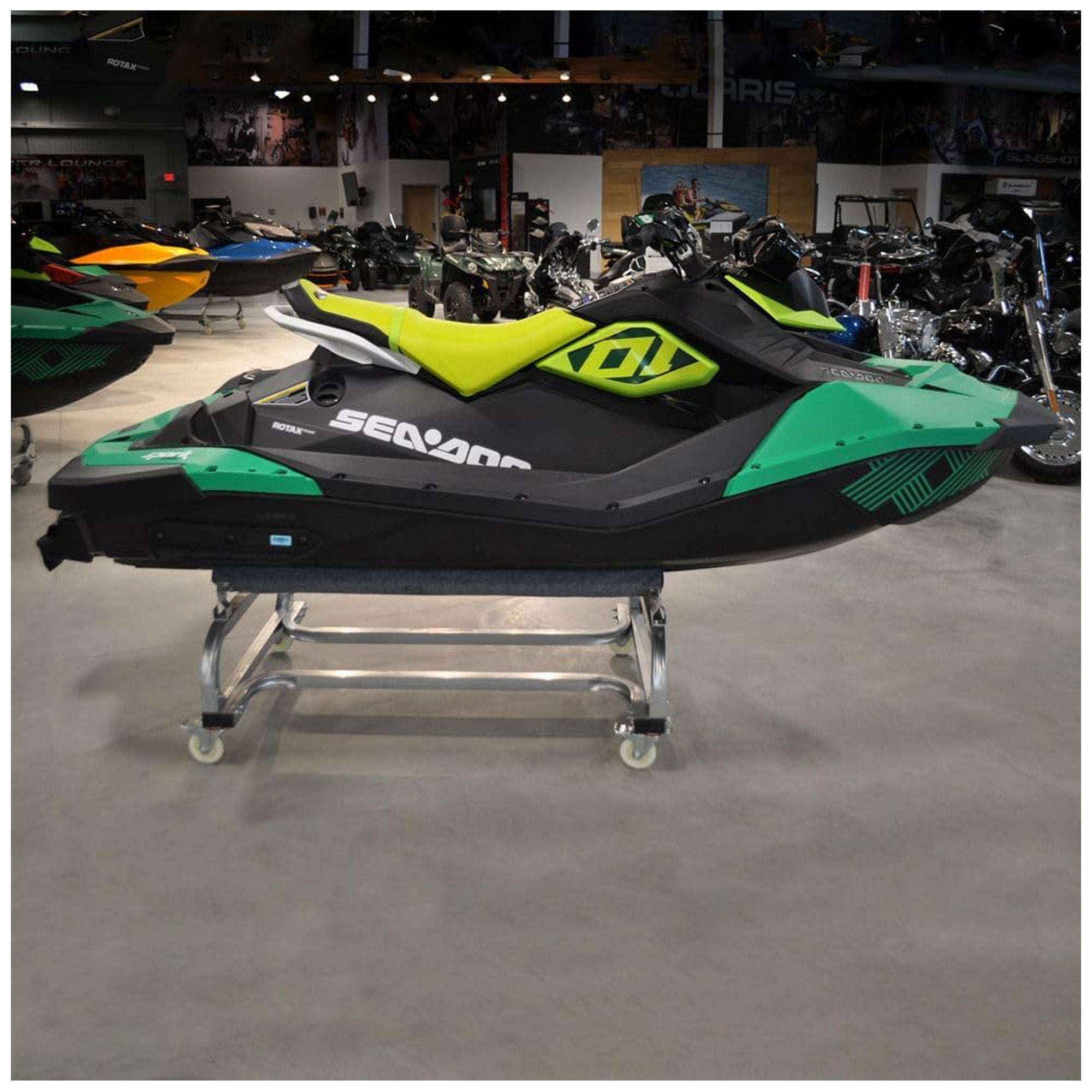 Black Widow Personal Watercraft Dolly for Jet Skis, Jon Boats and Inflatables - VMInnovations