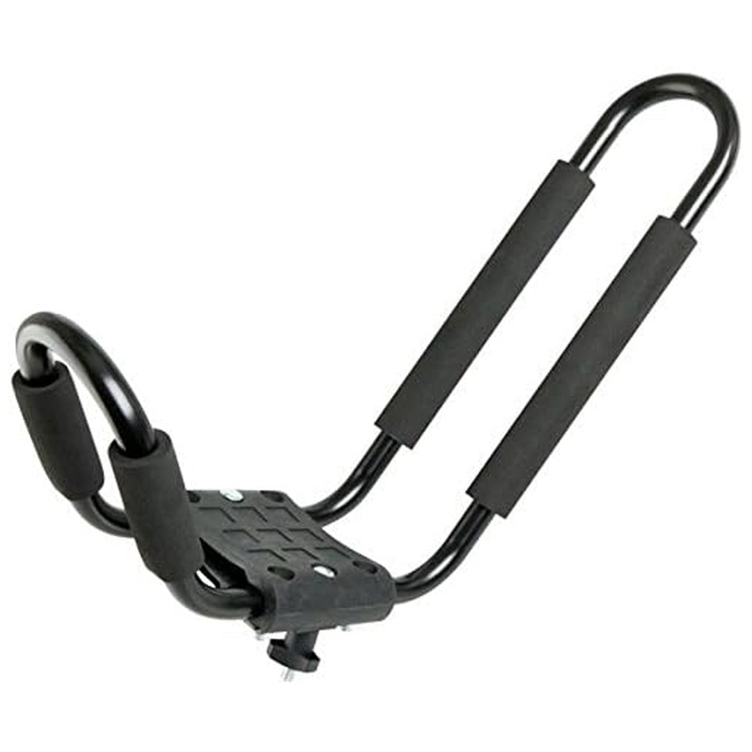 Elevate Outdoor T-Rack DLX Kayak & Canoe Roof Carrier Rack with Tie-Down Straps