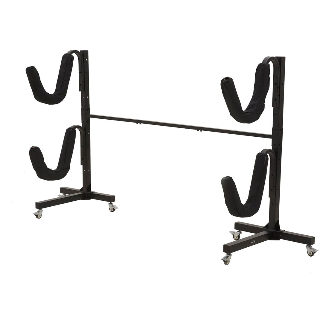 Elevate Outdoor Freestanding Storage Rack for 2 Kayaks with 175 lb. Capacity