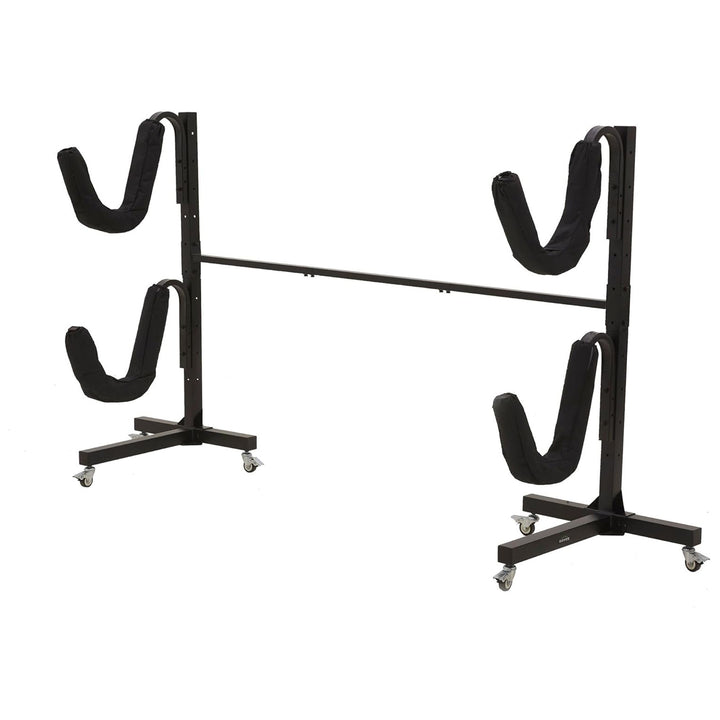 Elevate Outdoor Freestanding Storage Rack for 2 Kayaks with 175 lb. Capacity