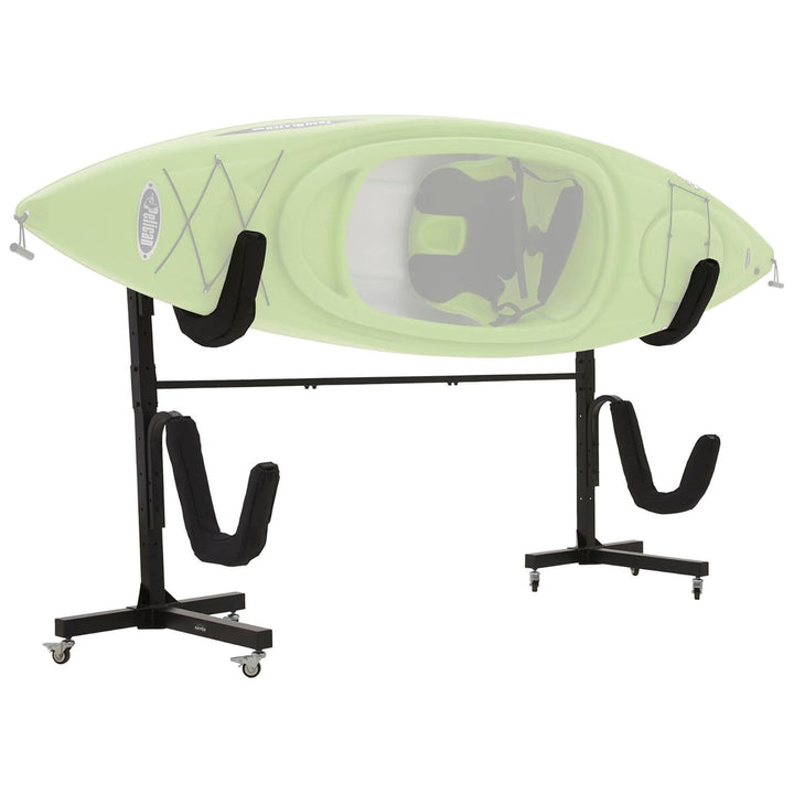 Elevate Outdoor Freestanding Storage Rack for 2 Kayaks with 175 lb. Capacity