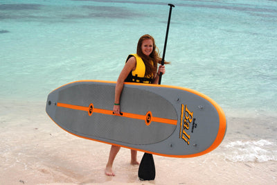 Solstice Bali 35128 Inflatable Stand-Up Lightweight Paddleboard SUP Board - Used