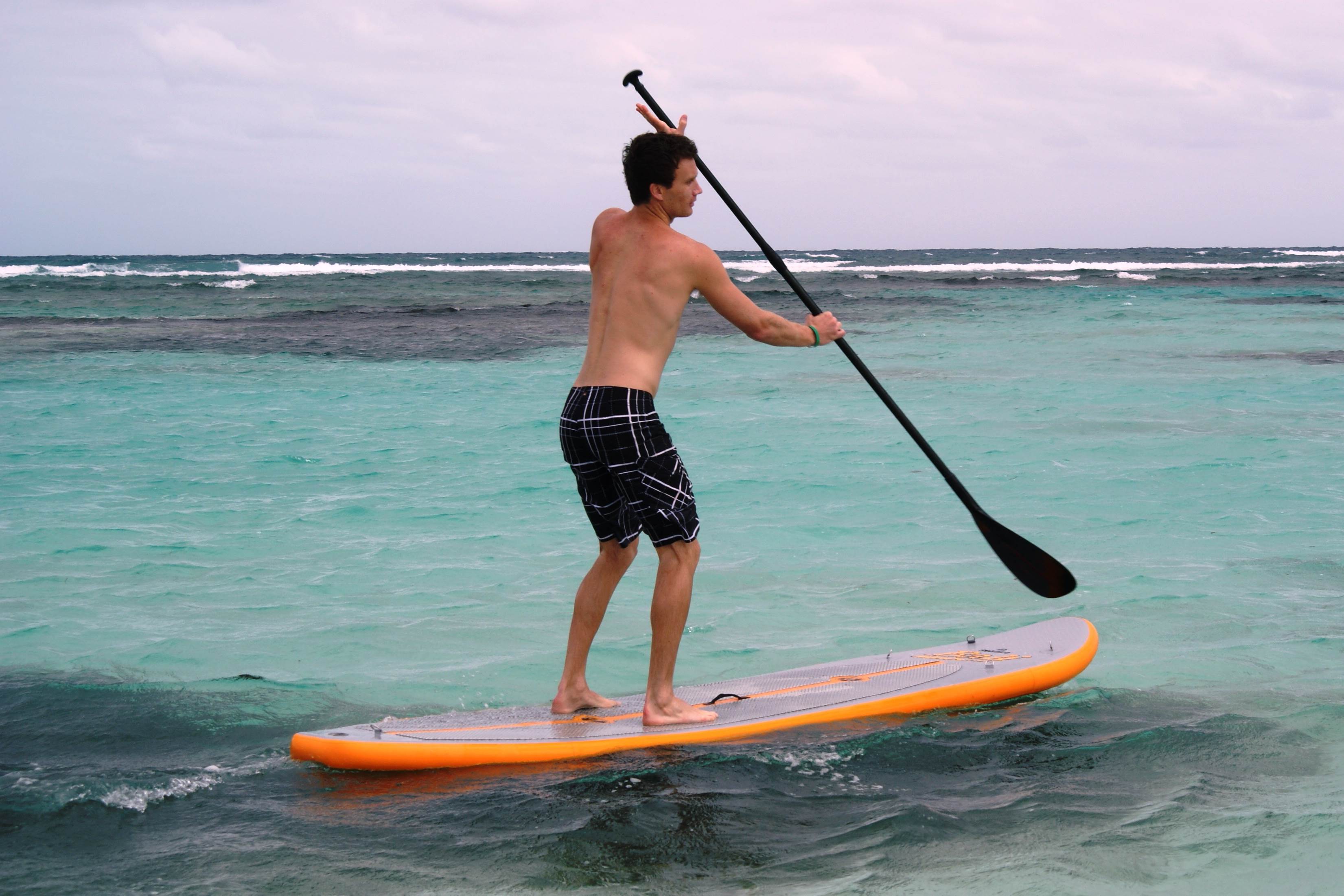 Solstice Bali 35128 Inflatable Stand-Up Lightweight Paddleboard SUP Board - Used