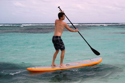Solstice Bali 35128 Inflatable Stand-Up Lightweight Paddleboard SUP Board - Used