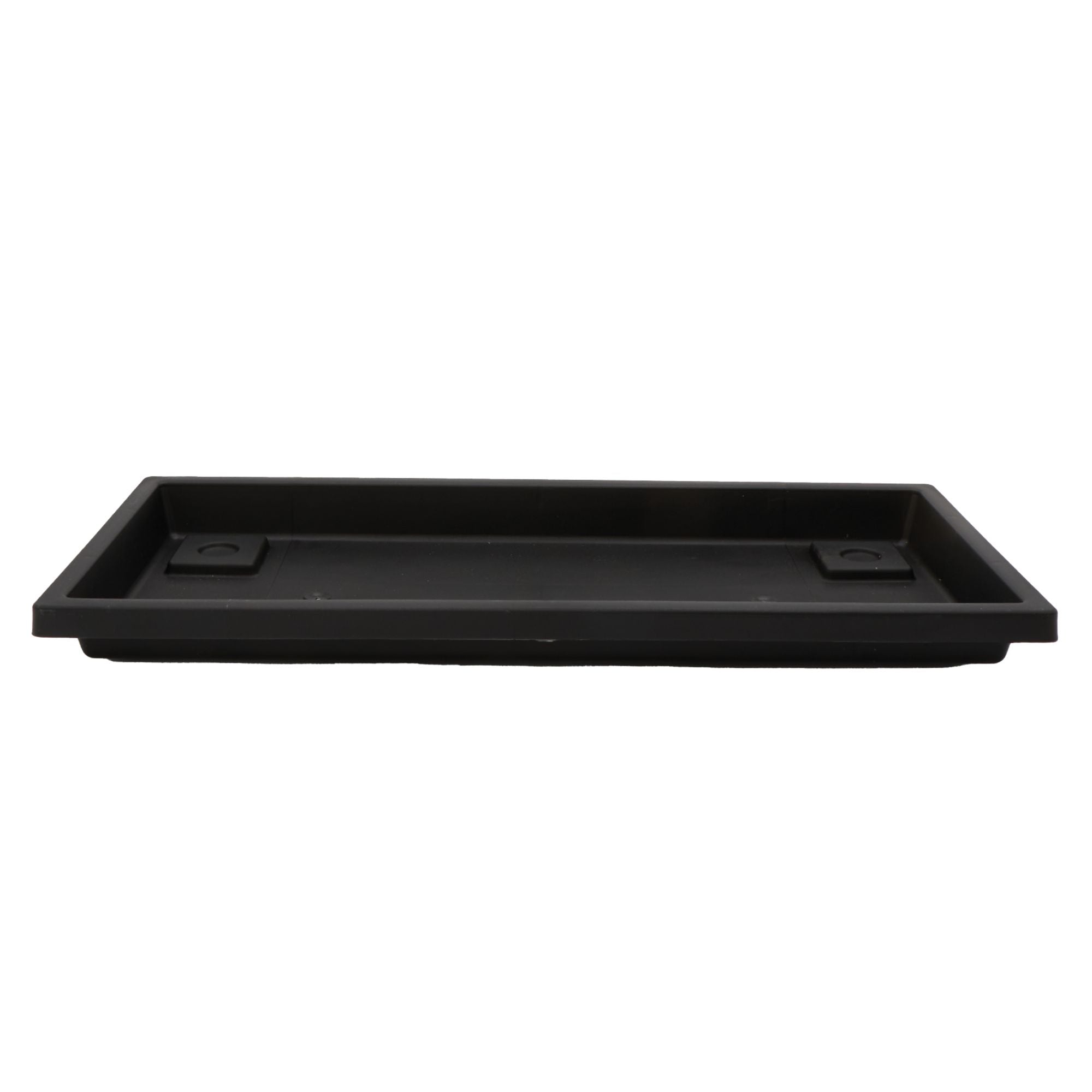 The HC Companies Venetian Rectangular Plant Tray, Plastic Drip Saucer (Open Box) - VMInnovations