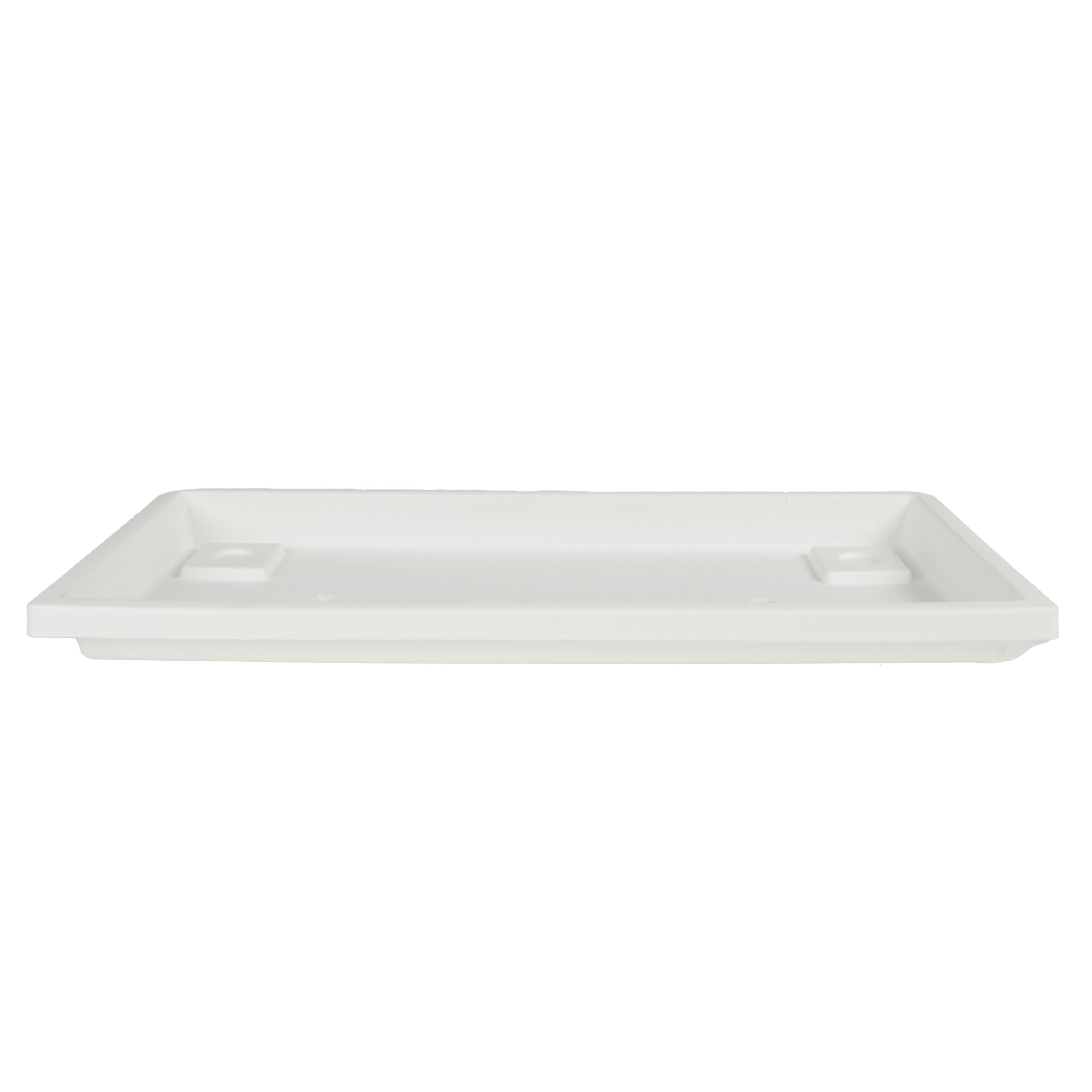 The HC Companies Venetian Rectangular Plant Tray, Plastic Drip Saucer (Open Box) - VMInnovations