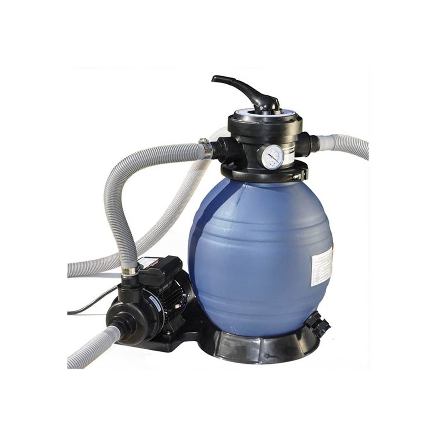 Swimline HydroTools 12in Pool Filter Pump & 40mm to 1.5in Hose Connection Kit - VMInnovations