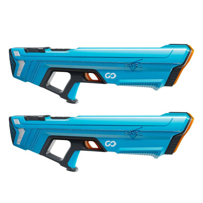 SPYRA 2 Pack Electric Water Blaster, Lightweight Squirt Gun Toy, SpyraGO, Blue