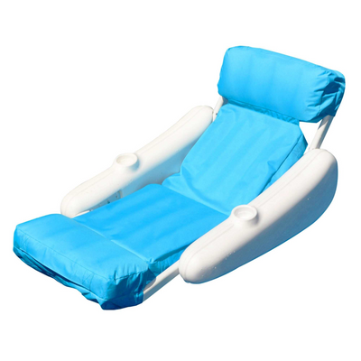 Swimline Sunchaster SunSoft Luxury Outdoor Lounge Chair, Swimming Pool Float - VMInnovations