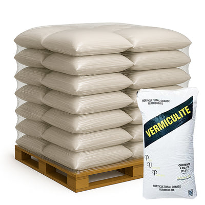 PVP Industries Horticultural Coarse Vermiculite, Natural & Odorless Mix, 33 Pack