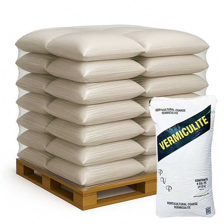 PVP Industries Horticultural Coarse Vermiculite, Natural & Odorless Mix, 33 Pack