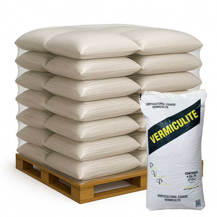 PVP Industries Medium Vermiculite Professional Grade Soil Conditioner, 33 Pack