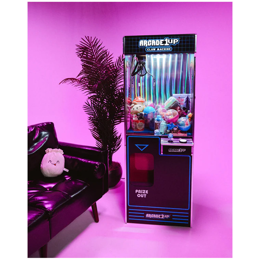 Arcade1Up Claw Machine, 3 Levels of Difficulty, Lights & Adjustable Sound Volume