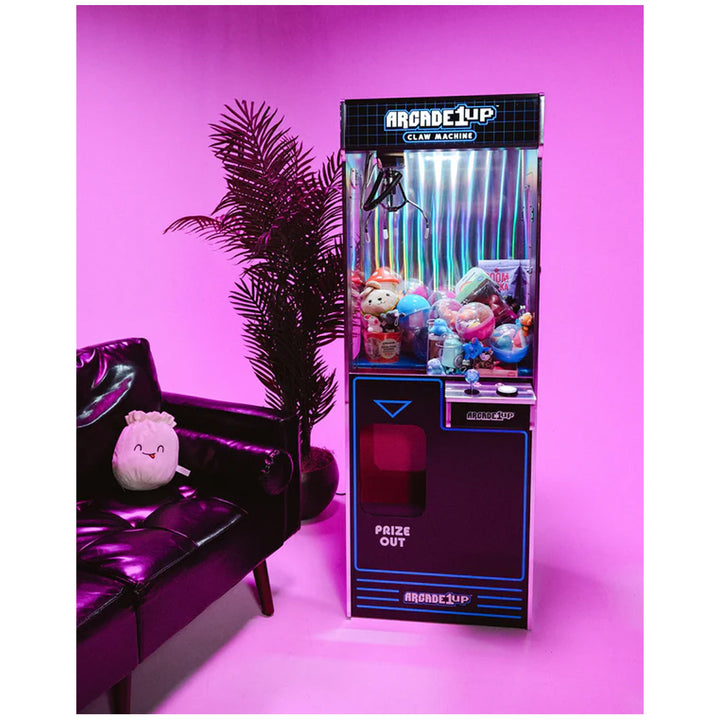 Arcade1Up Claw Machine, 3 Levels of Difficulty, Lights & Adjustable Sound Volume
