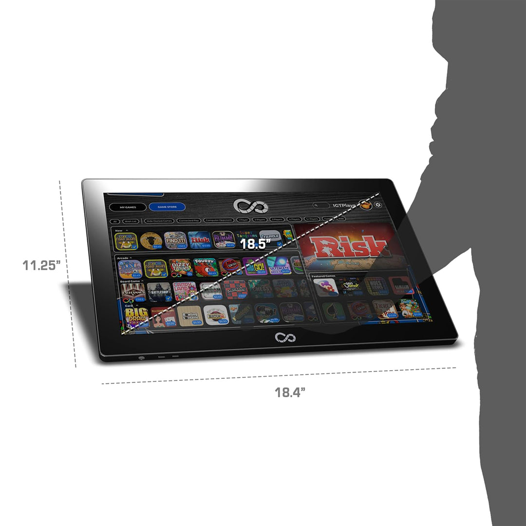 Arcade1Up Infinity Game Board Digital Board Games with 18.5" Screen & 170+ Games