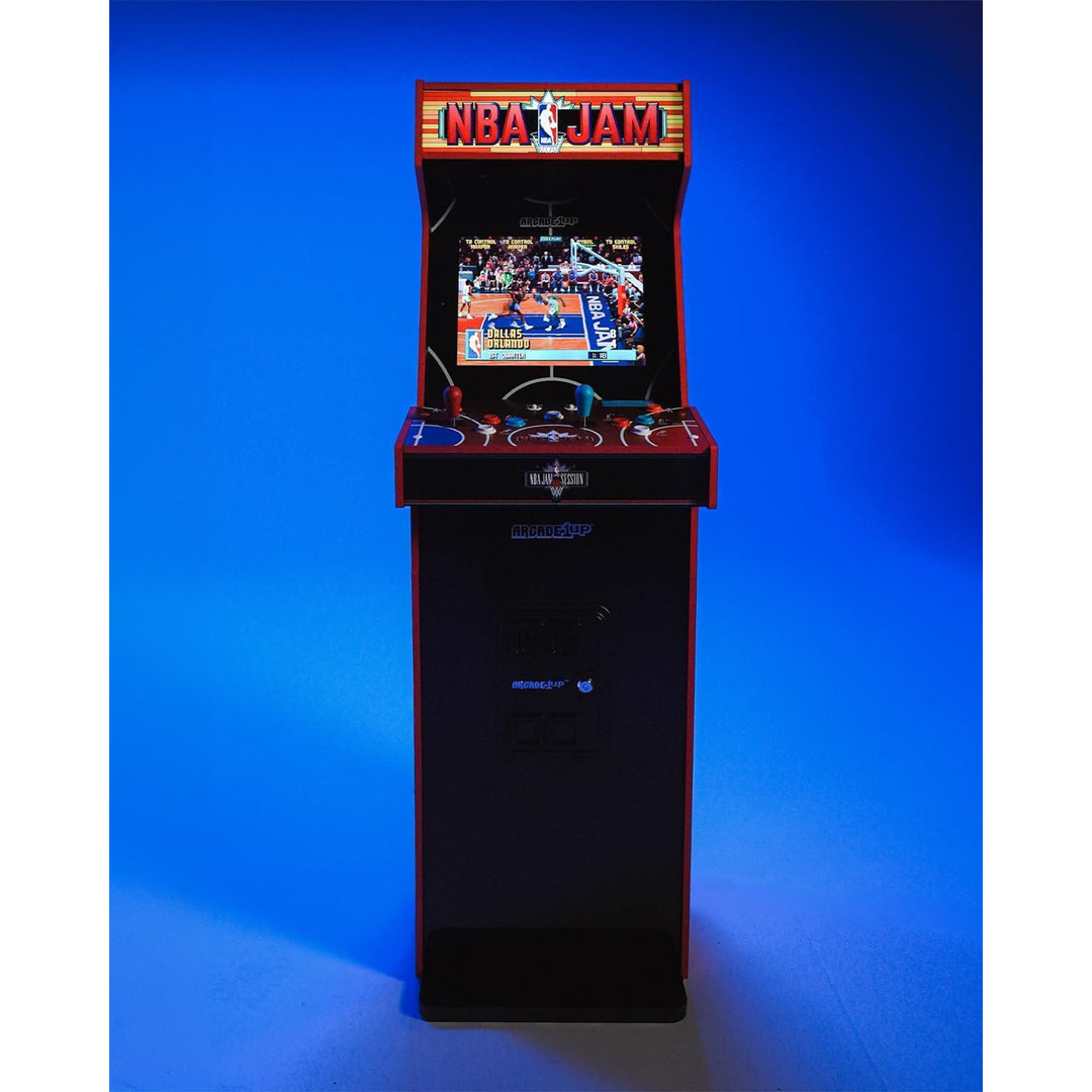 Arcade1Up NBA JAM Deluxe 2-Player Control Panel Arcade Machine, 5' Home Cabinet