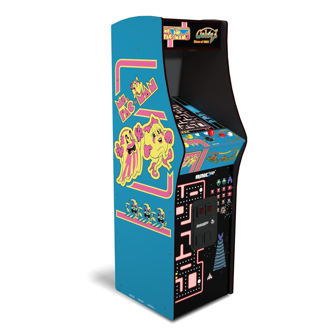 Arcade1Up Ms. Pac-Man Class of '81 Deluxe Arcade Machine with 12 Retro Games
