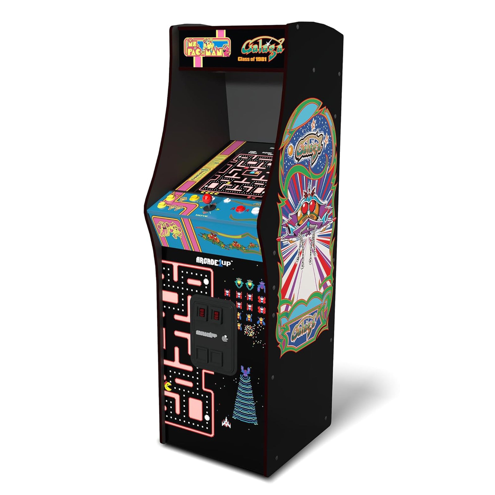 Arcade1Up Ms. Pac-Man Class of '81 Deluxe Arcade Machine w/12 Games (Open Box)