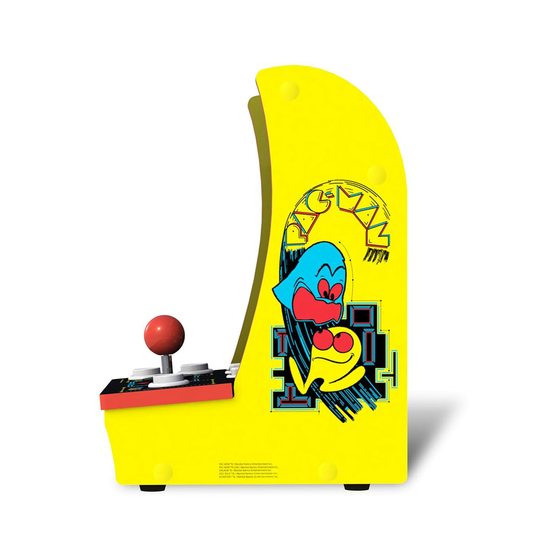 Arcade1Up Pac-Man Countercade Arcade Machine with 3 Retro Games & 7" LCD Monitor