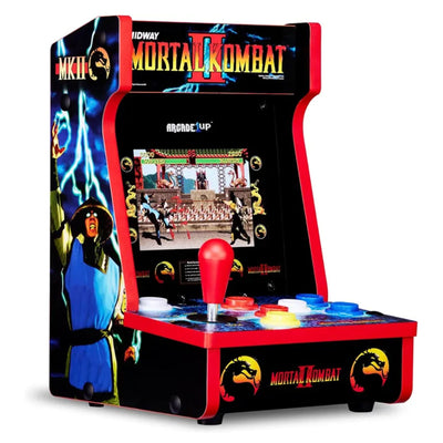Arcade1Up Mortal Kombat II Countercade Countertop Arcade Machine with 3 Games - VMInnovations