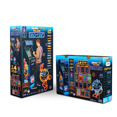 PAC-MAN NEON EDITION DELUXE ARCADE MACHINE - VMInnovations