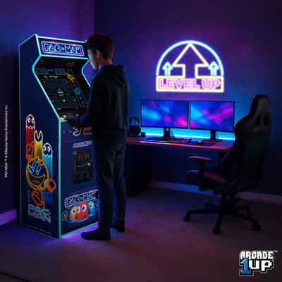 PAC-MAN NEON EDITION DELUXE ARCADE MACHINE (Open Box)