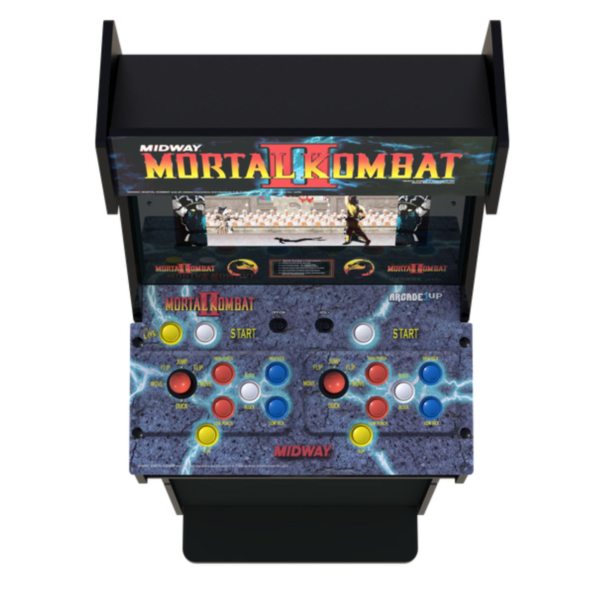 Arcade1Up Mortal Kombat Classic SE Arcade Machine and Classic SE 14.25" Riser