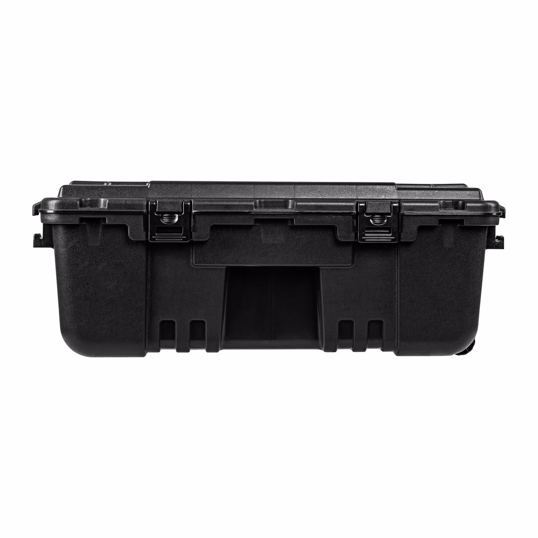 Plano 3 Pack Large Sportsman's Trunk for Outdoor Gear & Tools with Wheels, Black