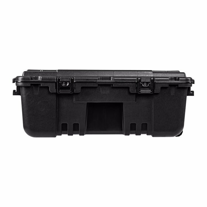 Plano 3 Pack Large Sportsman's Trunk for Outdoor Gear & Tools with Wheels, Black
